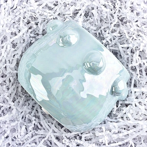 Lovely Ion Plating Candle Ceramic Container For Home Decoration