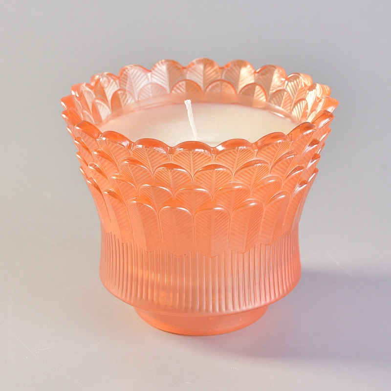 Wholesales Luxury tealight glass candle containers supply