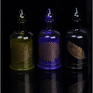 Sunny luxury custom dome candle glass jars