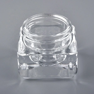 luxury glass jar cosmetic