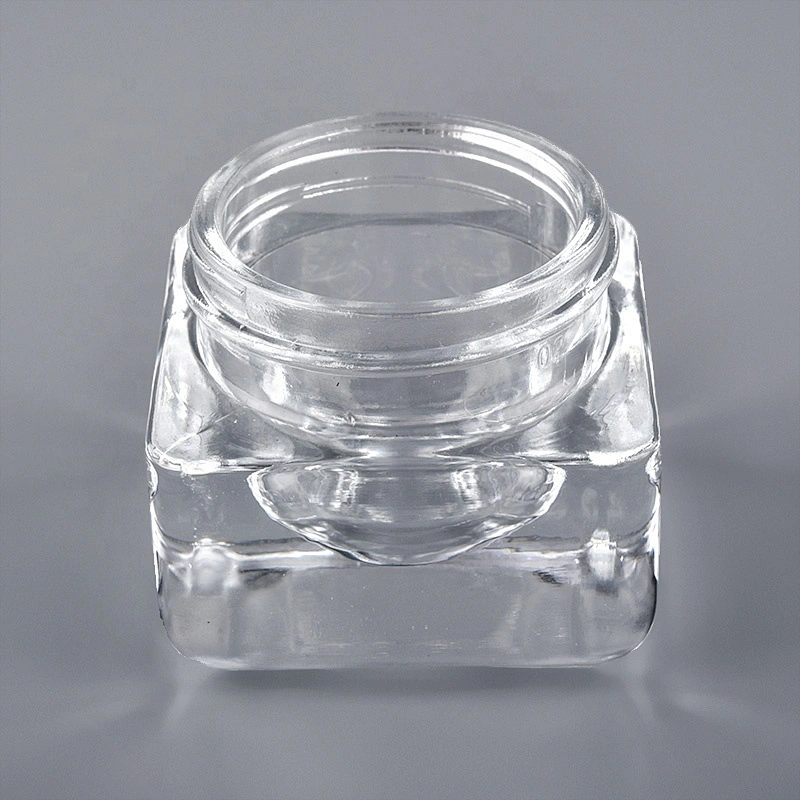 luxury glass jar cosmetic