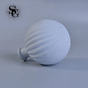 Sunny 240ml 165g  white decorative ceramic diffuser bottle smooth appearance