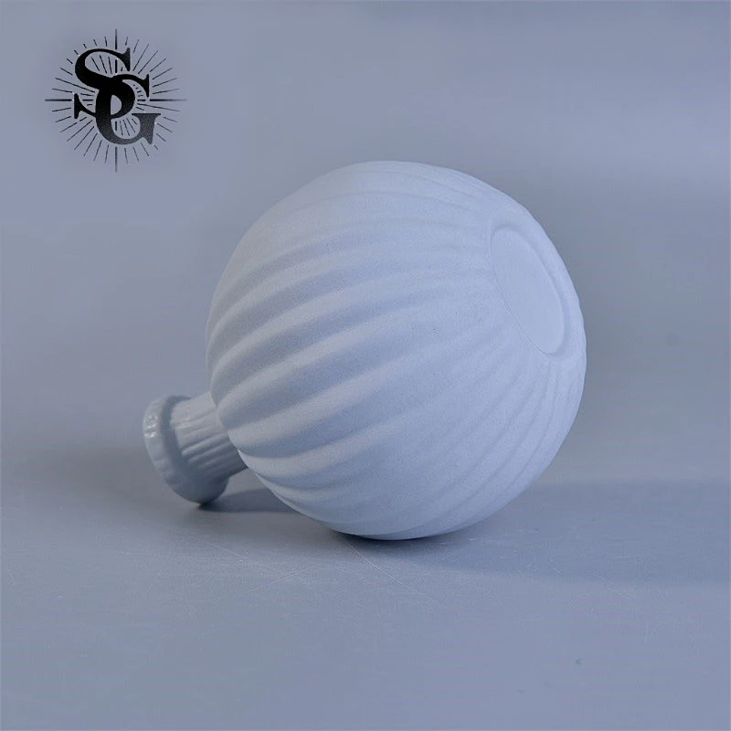 Sunny 240ml 165g  white decorative ceramic diffuser bottle smooth appearance