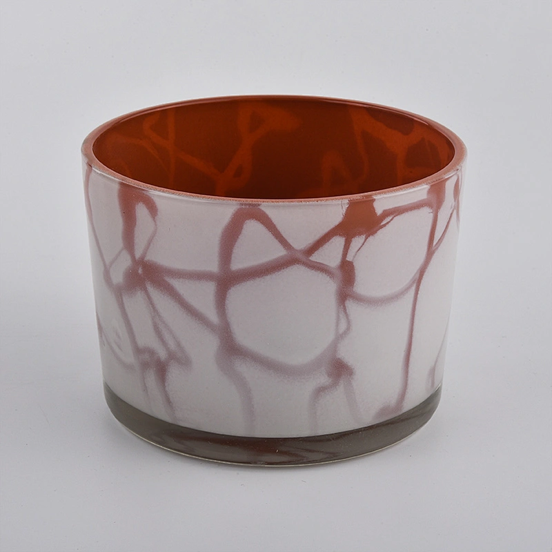2020 luxury color glass candle holder