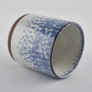 8oz China hot sales home decoration ceramic candle jar empty
