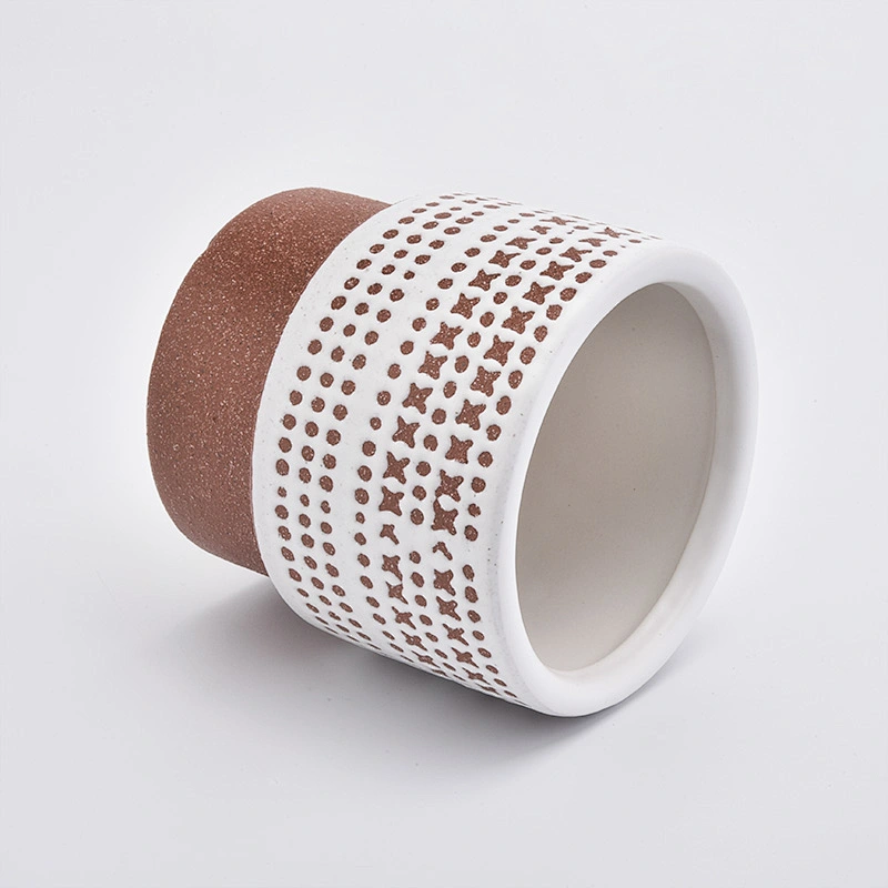 new arrived luxury candle jar ceramic