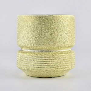 luxury modern ceramic candle jar