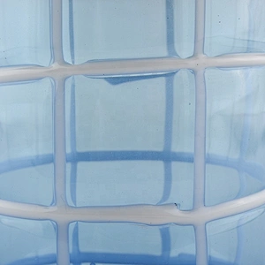 Sunny crystal luxury blue tealight glass candle tumbler