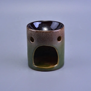 6oz 8oz 10oz Home decoration tealight amber ceramic candle jar