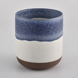 new arrived unique candle jars ceramic