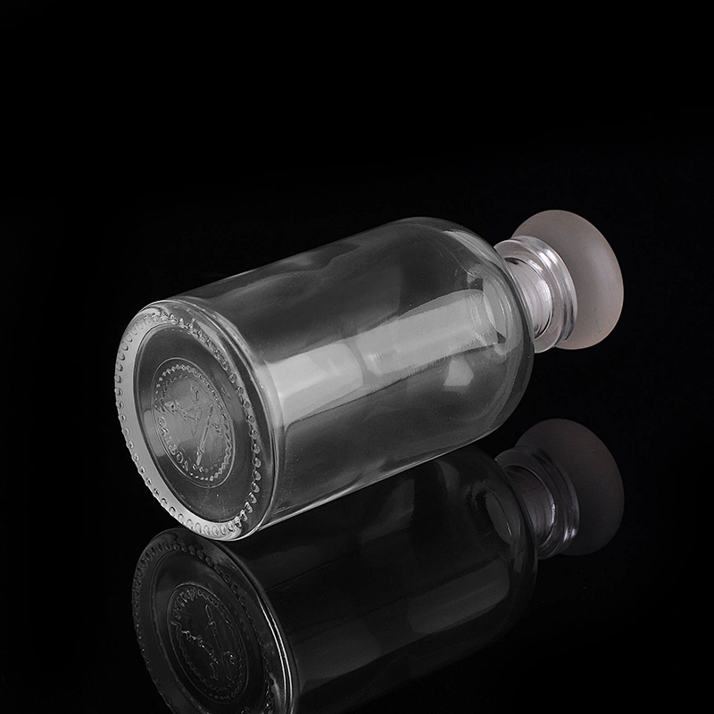 240ml glass reagent bottle with stopper glass fragrance bottles