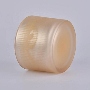 10oz 20oz Wholesales matte candle glass tin with wooden lid