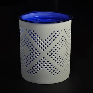 Manufacturer cylinder Ceramic tealight Candle Holders for Home Decor