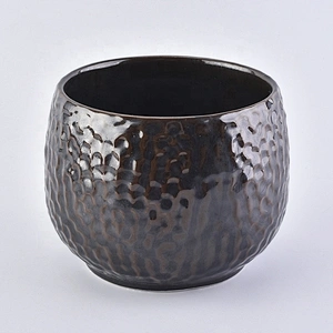 Custom 10oz Black Candle Containers