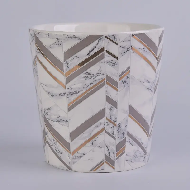 home decor artwork large ceramic candle jar
