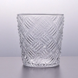 Crystal glass candle holder custom wholesales