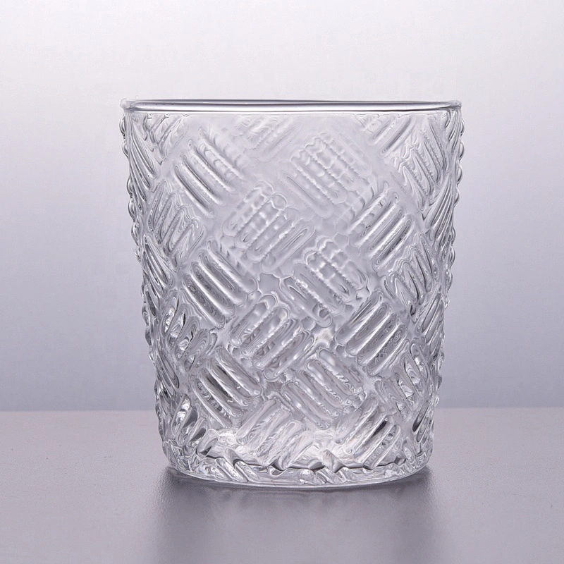 Crystal glass candle holder custom wholesales