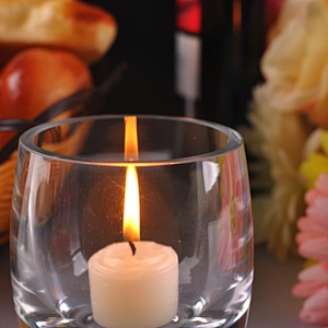 Wholesale High Quality Clear Glass Candle Jars