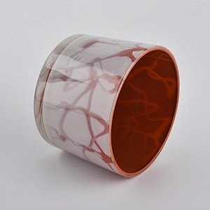2020 luxury color glass candle holder
