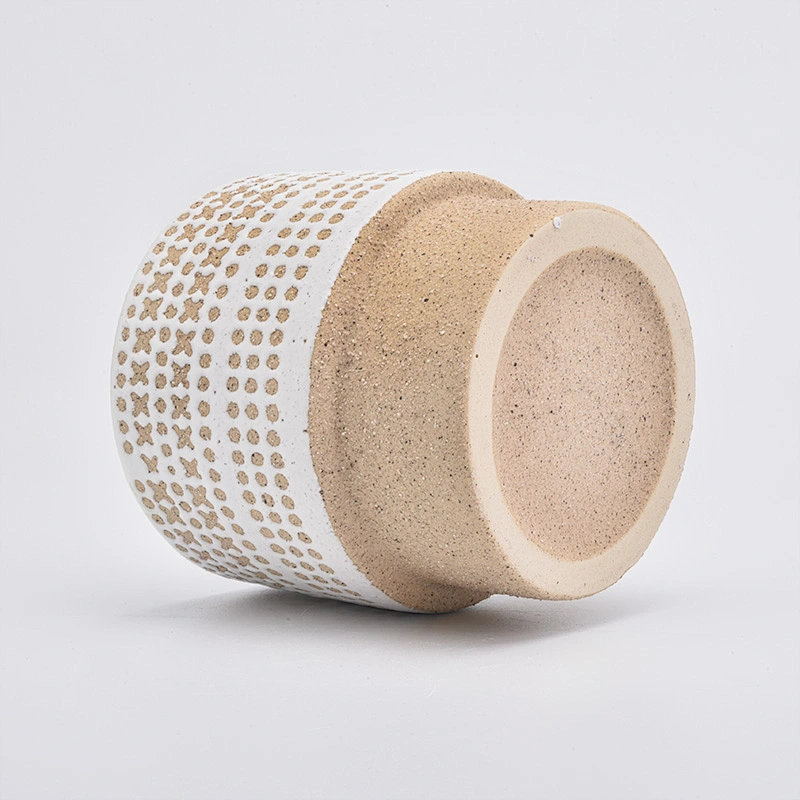 home decor custom ceramic candle jar