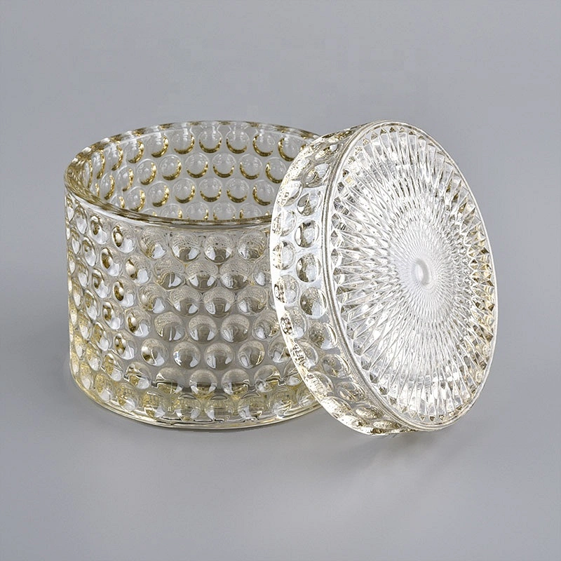 hot sales small luxury glass candle holder
