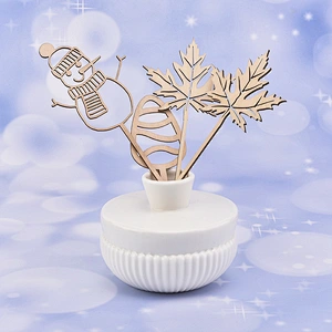230ml white ceramic reed diffuser bottles for home fragrance