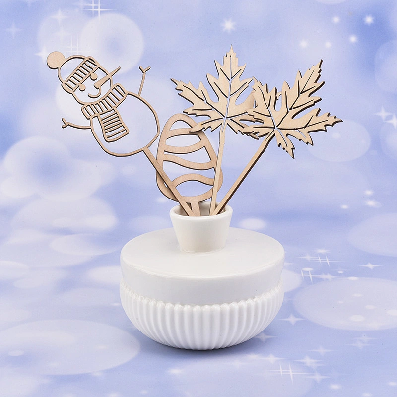 230ml white ceramic reed diffuser bottles for home fragrance