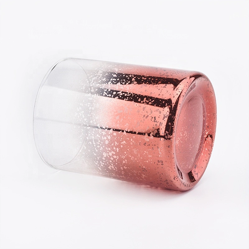 Wholesales Cylinder mercury tealight glass candle holder