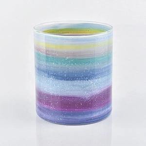 Unique Rainbow Candle Holder Wedding