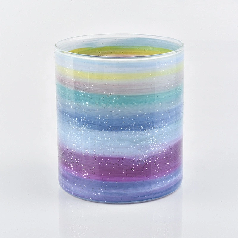 Unique Rainbow Candle Holder Wedding