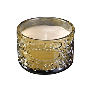 Sunny Patent design tea light scented glass candle holder