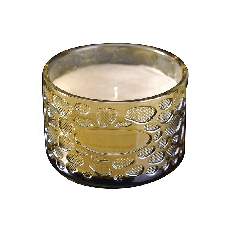 Sunny Patent design tea light scented glass candle holder