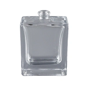 Clear 55Ml Perfume Bottle Glass Atomiser Bottles With Screw Version Spray Pump