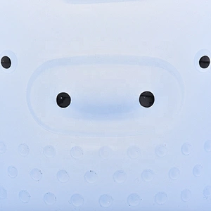 Frosted pig shape glass candle containers wholesales