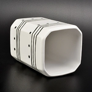 glazing white ceramic bath accessories set ceramic tumbler