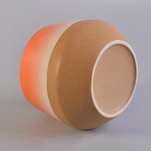 Hot sales Custom frosted ceramic jar for candle making