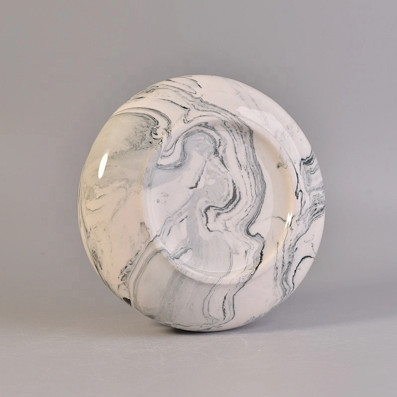 Wholesales porcelain empty ceramic candle jar 14oz