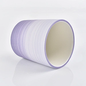 classic standard ceramic candle holders and jars for home candles