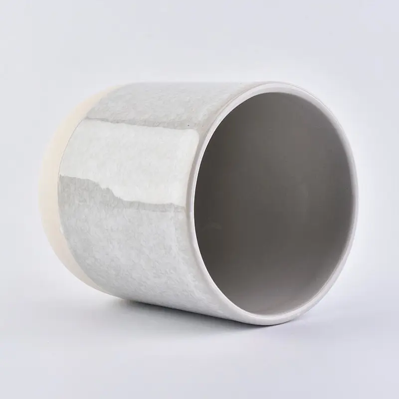 380ml Ceramic Candle Holder With Different Decoration