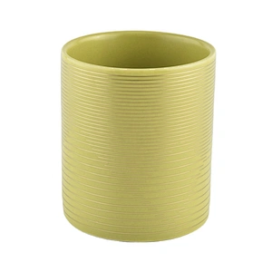 Wholesales gold custom empty candle ceramic holder 8oz 10oz