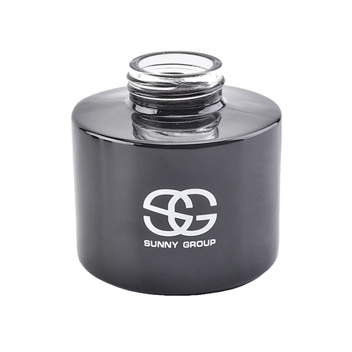 Wholesales light spray black color glass diffuser bottle perfume bottle fragrance
