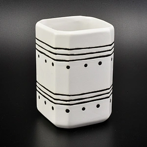 glazing white ceramic bath accessories set ceramic tumbler