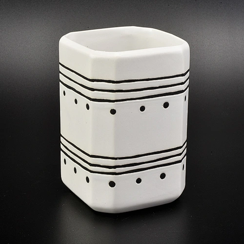 glazing white ceramic bath accessories set ceramic tumbler