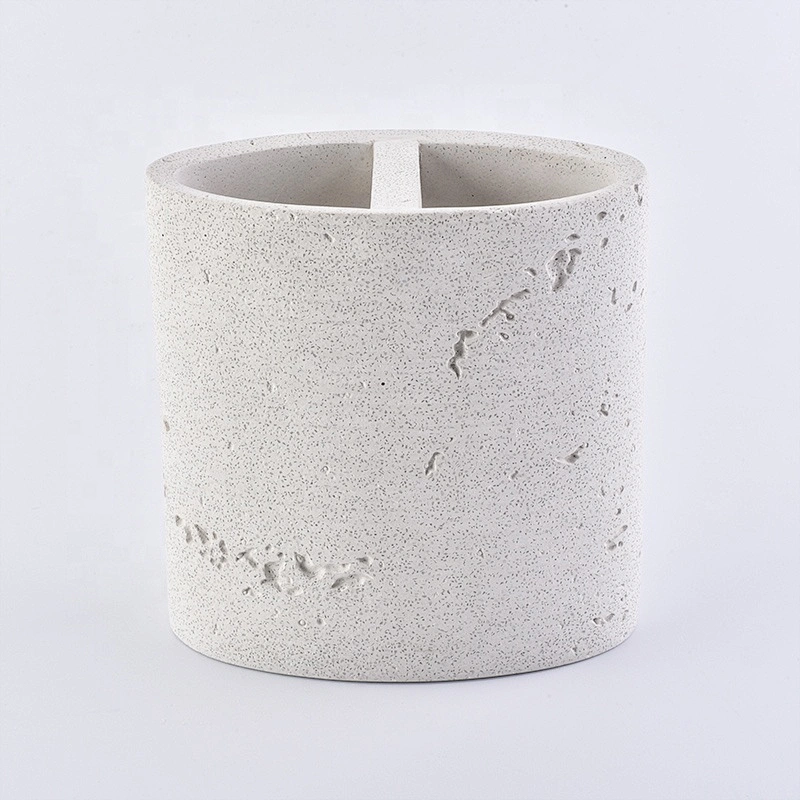 Sunny suppliers 4pcs white concrete bathroom accessories sets