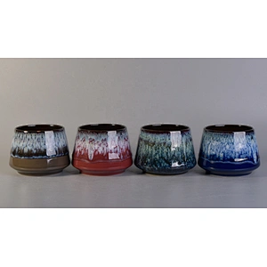 Sunny custom empty ceramic candle jars for making candles
