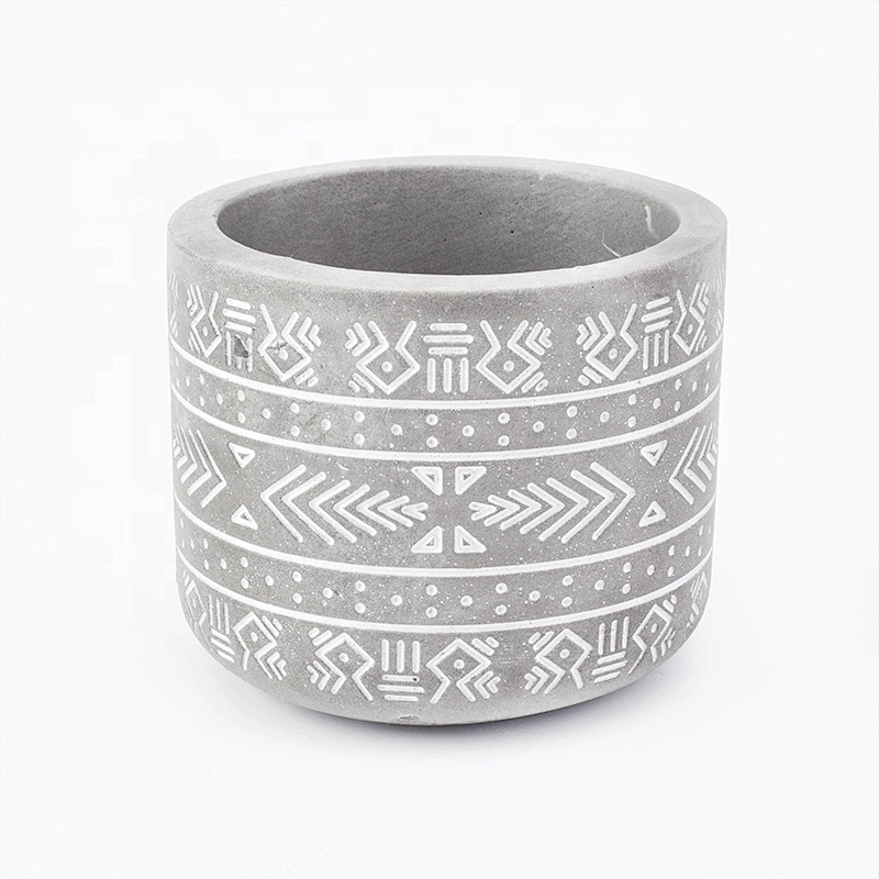 250ml Round cement Candle Holders Wholesales