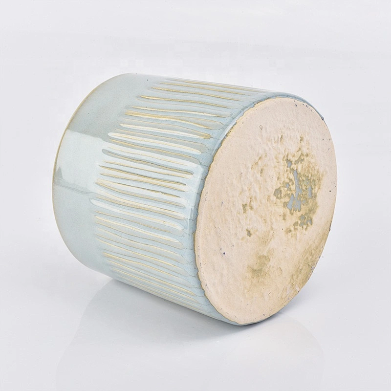 10oz Wholesales home decoration ceramic candle jars