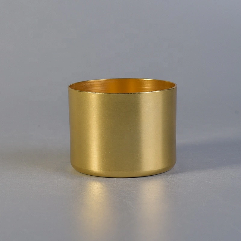 Golden Metal aluminium tealight cup candle holder