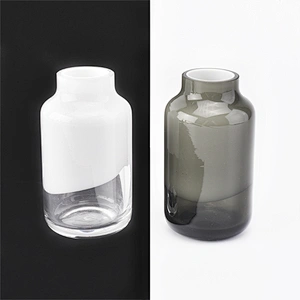 150ml cylinder overlay glass reed diffuser bottles