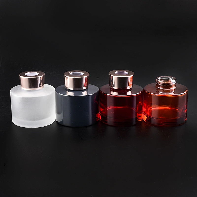 Wholesales matte white glass diffuser bottle perfume bottles